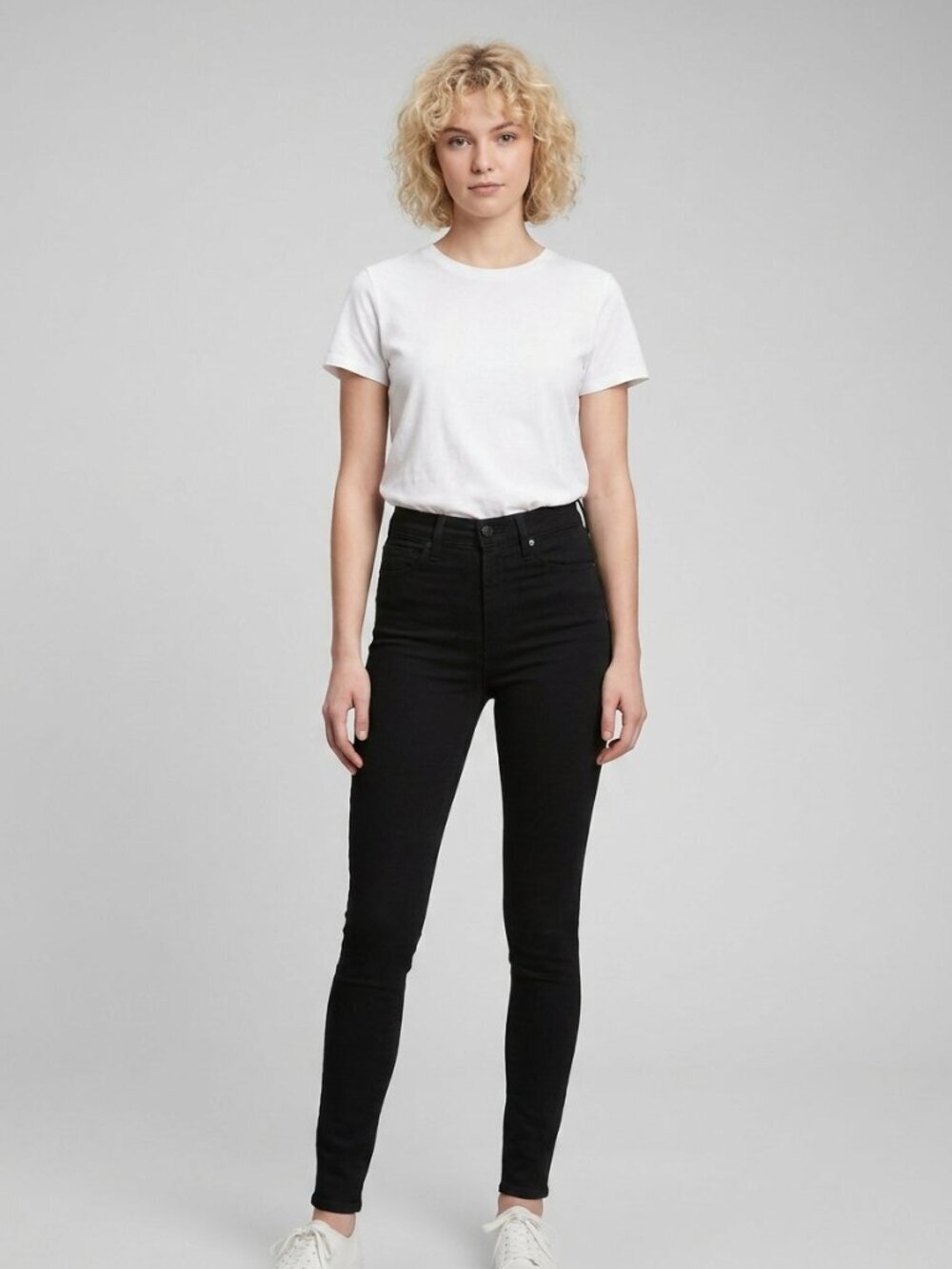 2/$30 Topshop Moto Jeans High Rise Skinny Kohl Black 26 #9391